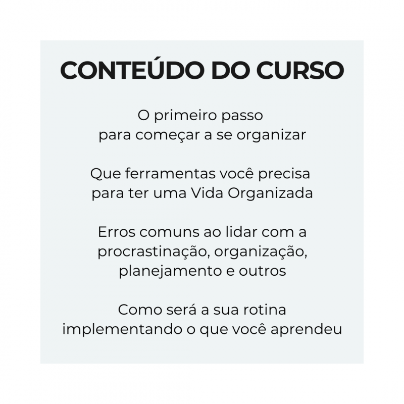 Vida Organizada P Gina Produtividade Compassiva