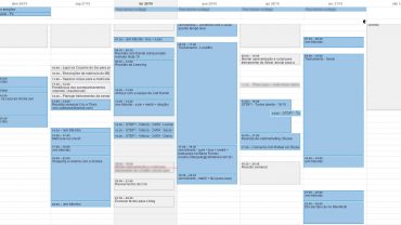 Como eu estou me organizando atualmente – outubro 2014