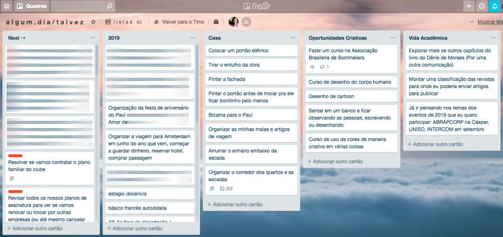 Como Estou Usando O Trello Para Gerenciar Os Meus Projetos Dentro Do MÃ